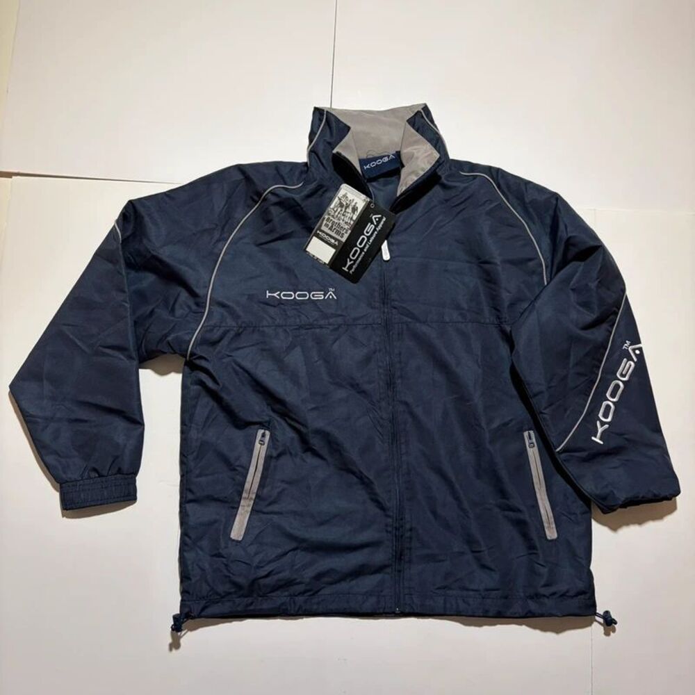 New with tags navy blue Kooga rugby jacket